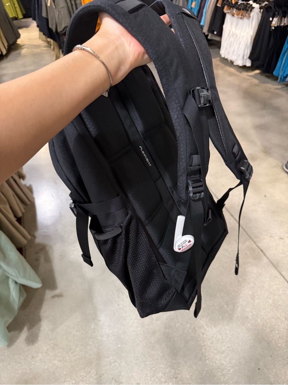 NWT!The North Face PivotER Backpack TNF Black Laptop Travel School Bag,Unisex - Picture 5 of 11